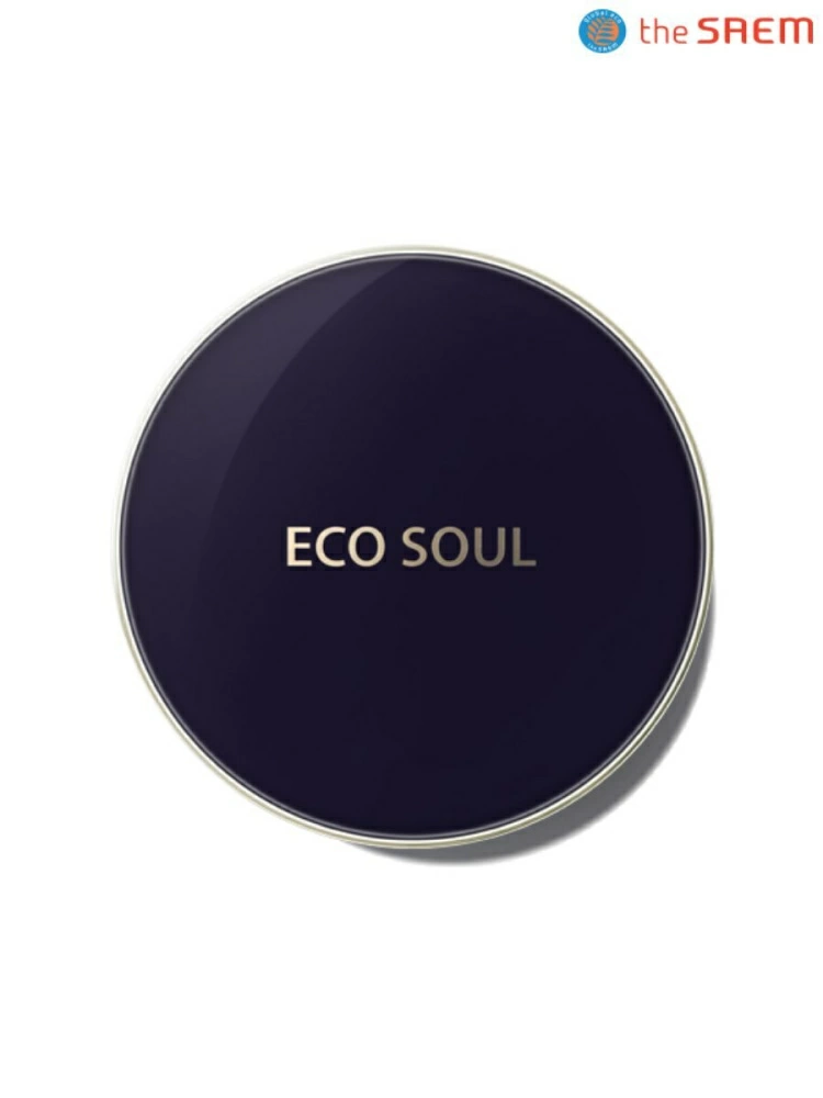 The Saem Пудра компактная Eco Soul Perfect Cover Pact 23 Natural Beige