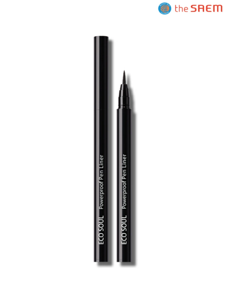 The Saem Подводка Eco Soul Powerproof Pen Liner 01 Black