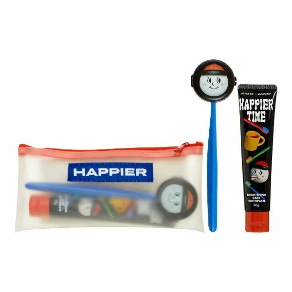 oh,lollyday X Dentique Travel Kit - Brighteni Дорожный комплект отбеливающий 1шт