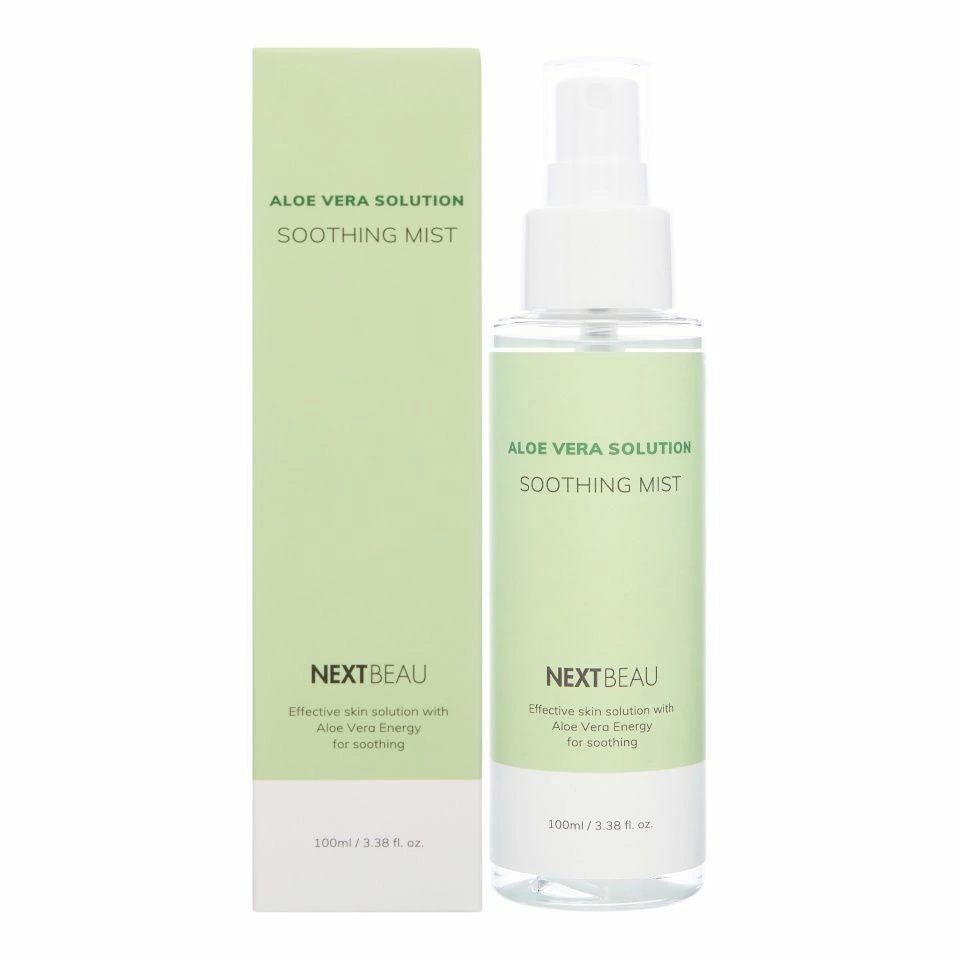 NEXTBEAU Aloe Vera Solution Soothing Mist Успокаивающий мист с экстрактом алоэ 100мл