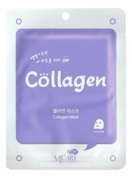 Тканевая маска для лица Mijin MJ CARE ON Mask Pack Collagen с коллагеном, 22 гр.