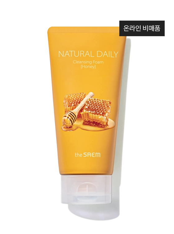 The Saem Пенка Natural Daily Cleansing Foam Honey, 150 мл.