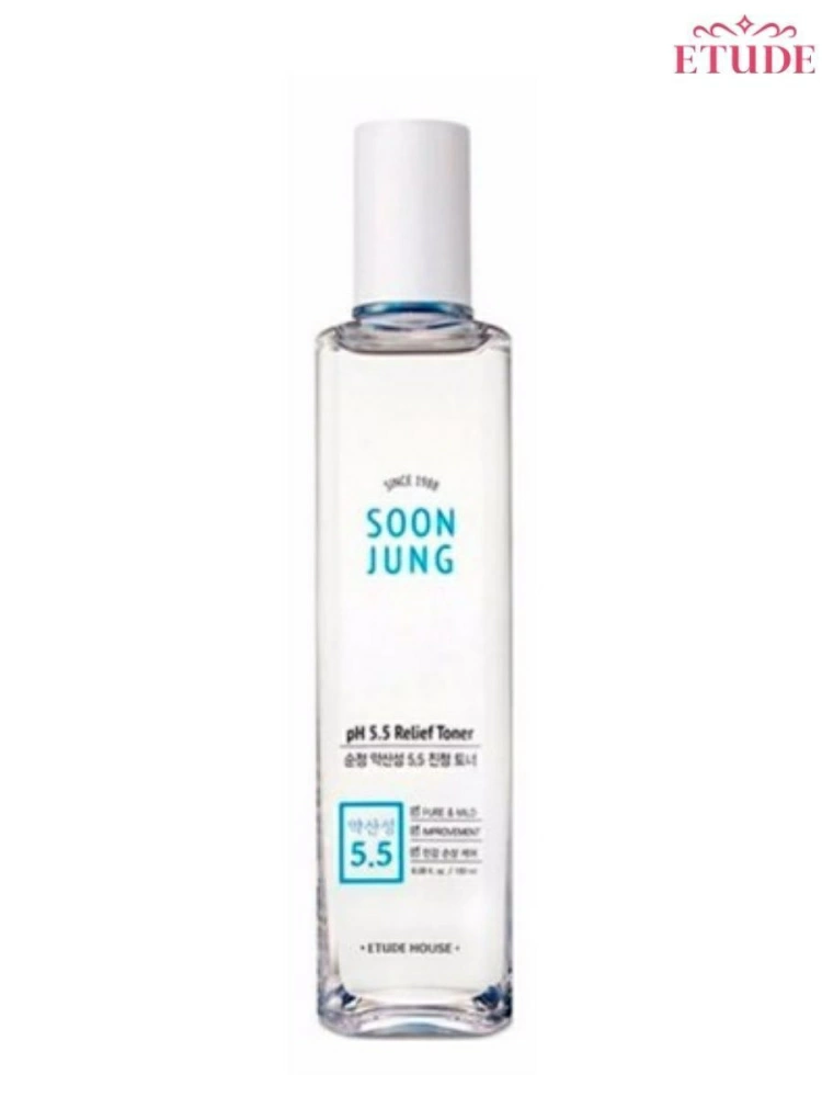 Etude House Тонер Etude Soon Jung pH 5.5 Relief Toner, 200 мл.