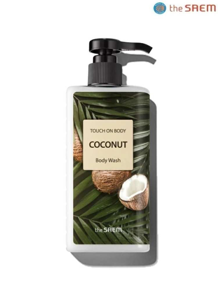 The Saem Гель для душа Touch on Body Body Wash Coconut, 300 мл.