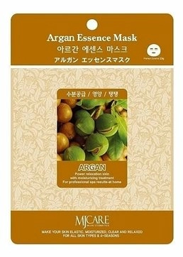 Тканевая маска для лица Mijin Argana Essence Mask, аргана, 23 гр.