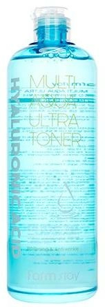 FarmStay Тонер Hyaluronic Acid Multi Aqua Ultra Toner, 500 мл.