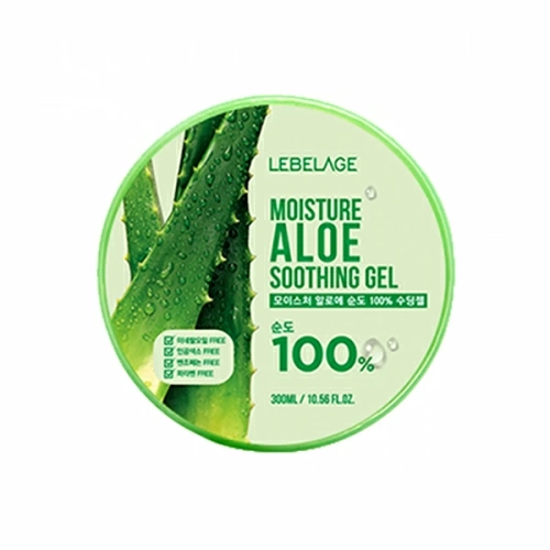 Lebelage Gel Гель для лица и тела с экстрактом алоэ Lebelage Moisture Aloe 100% Soothing Gel 300 мл.