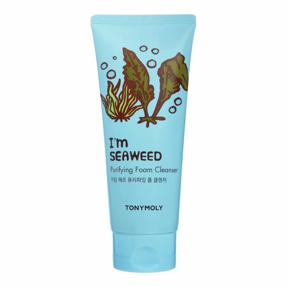 Tonymoly I'M SEAWEED FOAM CLEANSER Очищающая пенка для умывания с экстрактом морских водорослей 180мл