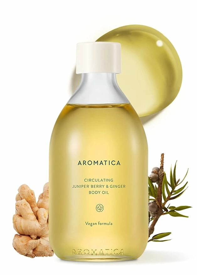 Aromatica Масло для тела Circulating Body Oil Juniper Berry & Ginger, 100 мл.