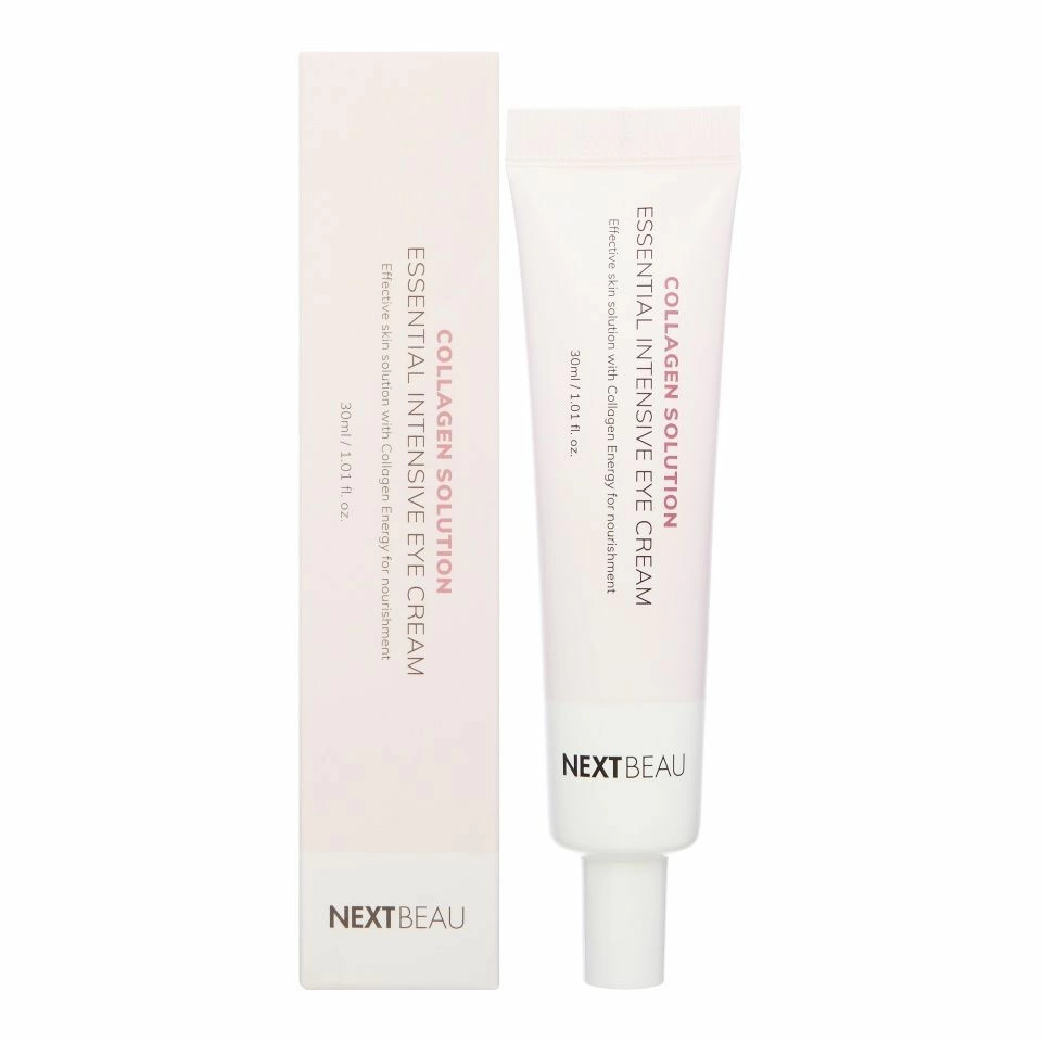 NEXTBEAU Collagen Solution Essential Intensive Eye Cream Омолаживающий крем для кожи вокруг глаз с гидролизованным коллагеном 30мл