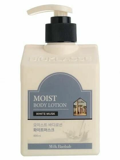 MilkBaobab Лосьон Moist Body Lotion White Musk, 400 мл.