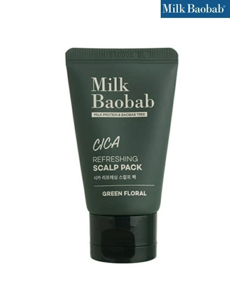 MilkBaobab Маска для волос Cica Refreshing Scalp Pack Travel Edition, 30 мл.