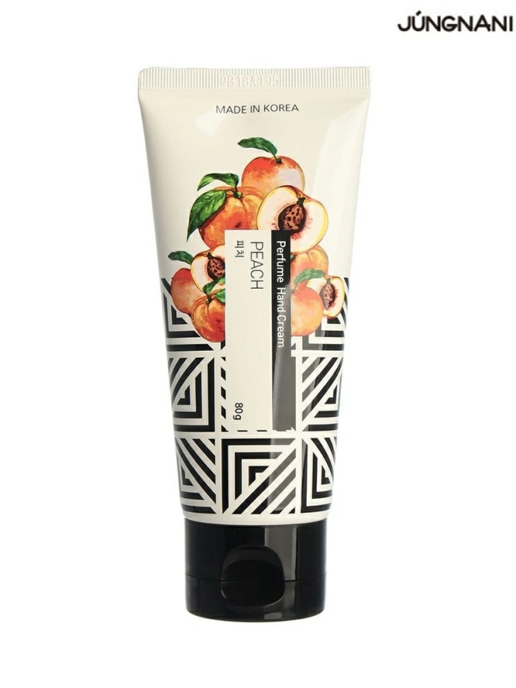 Jungnani Крем для рук Perfume Hand Cream Peach, 80 гр.