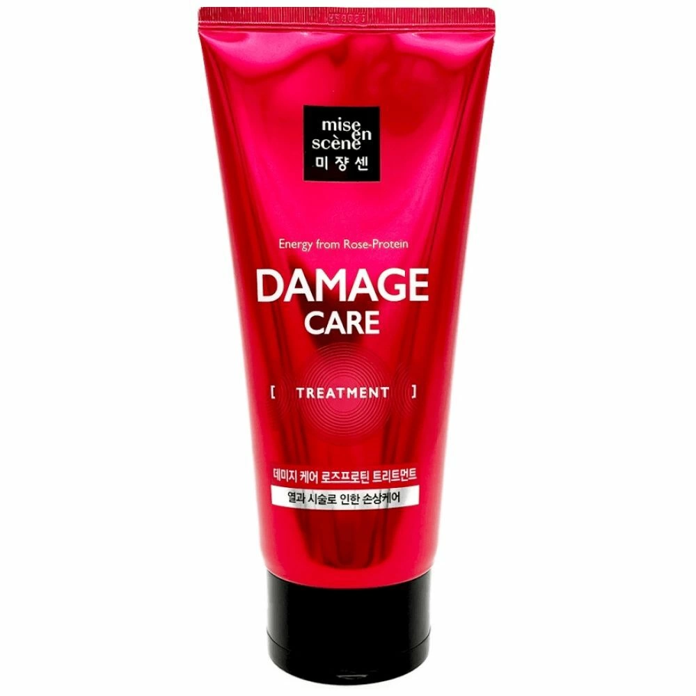 Mise En Scene Восстанавливающая маска для тусклых и окрашенных волос Damage Care Treatment, 180 мл.