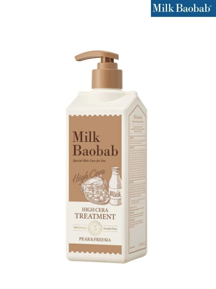 MilkBaobab Бальзам для волос High Cera Treatment Pear & Freesia, 500 мл.