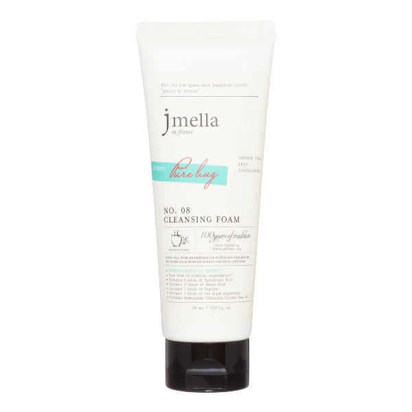 Jmella IN FRANCE PURE HUG CLEANSING FOAM Пенка для умывания "Апельсин, ирис, сандаловое дерево"