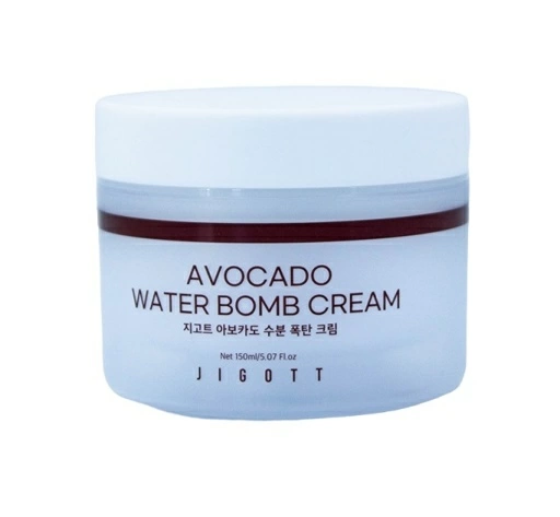 Jigott Avocado Water Bomb Cream Крем для лица с маслом авокадо 150мл