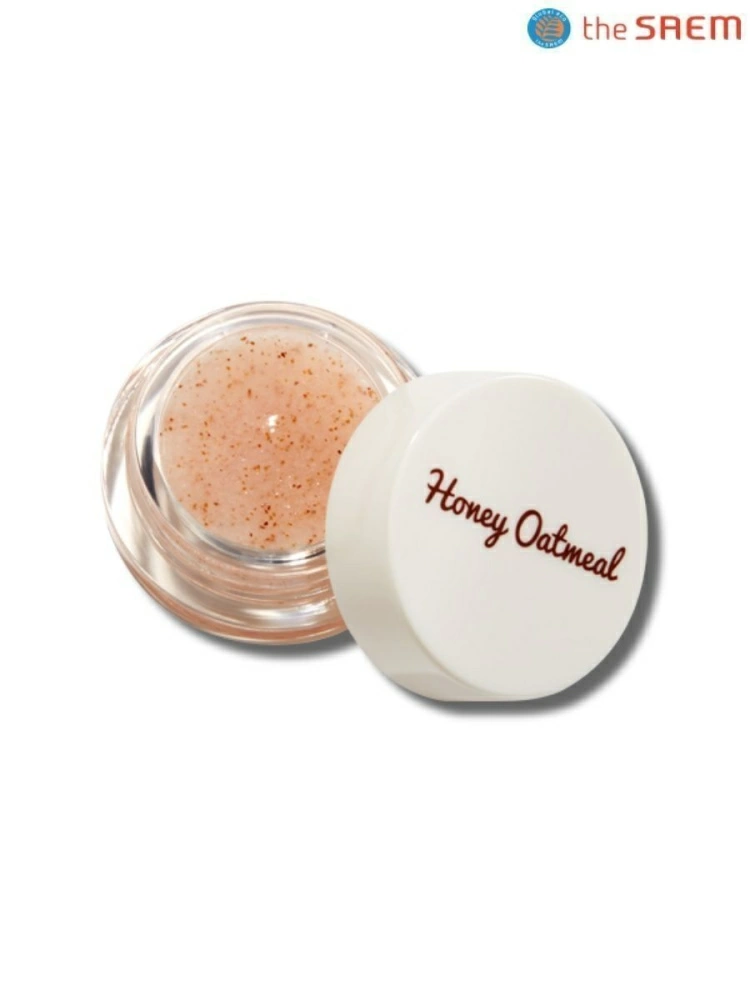 The Saem Скраб для губ Honey Oatmeal Lip Scrub, 7 мл.