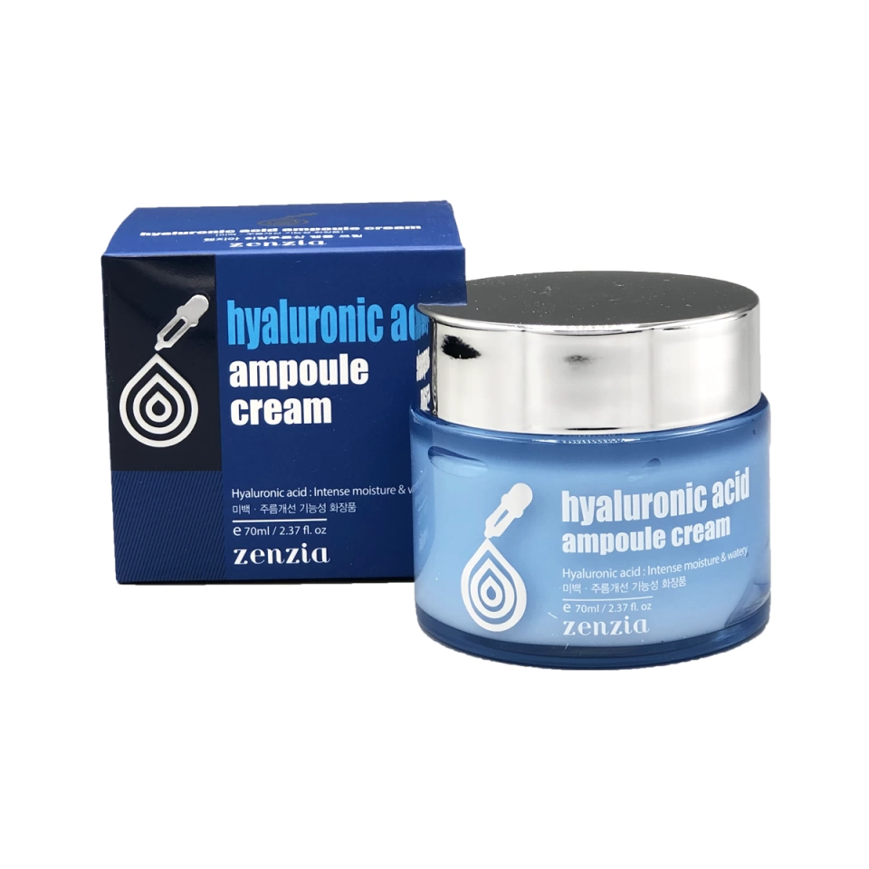 Jigott Крем ZENZIA HYALURONIC ACID AMPOULE CREAM