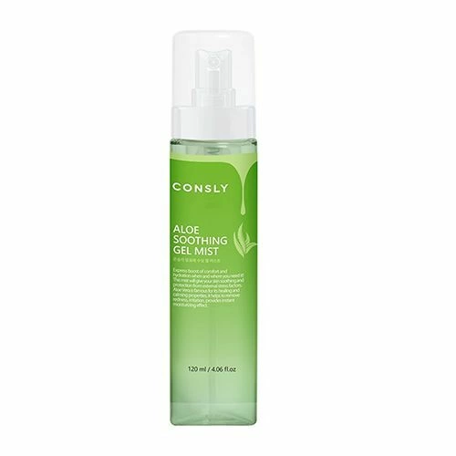 Consly Aloe Soothing Gel Mist Успокаивающий гель-мист для лица с экстрактом алоэ вера 120мл