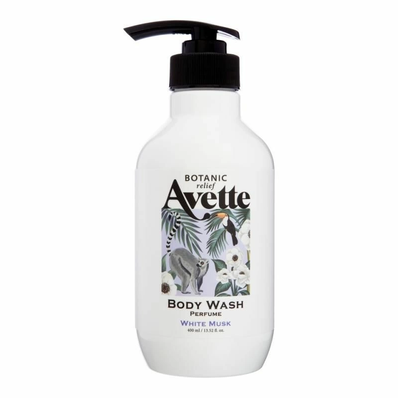 Tonymoly AVETTE WHITE MUSK PERFUME BODY WASH Парфюмированный гель для душа c ароматом белого мускуса 400мл