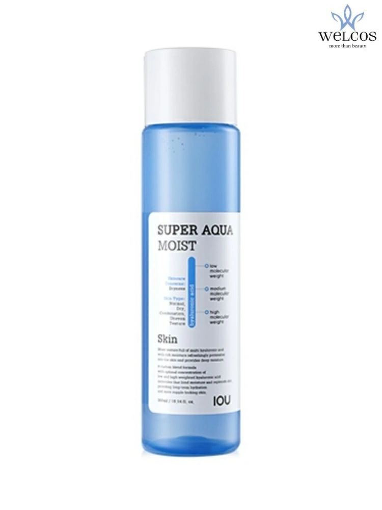 Welcos IOU Лосьон Super Aqua Moist Skin 300 мл.