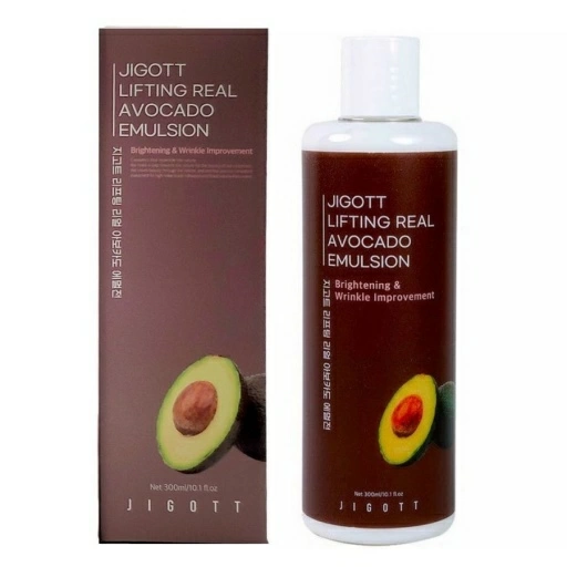 Jigott Avocado Эмульсия-лифтинг с авокадо Lifting Real Avocado Emulsion, 300 мл.