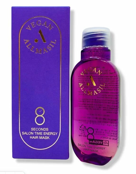 ALLMAS 8 Sec Маска для волос питательная ALLMASIL 8 Seconds Salon Time Energy Hair Mask 100 мл.