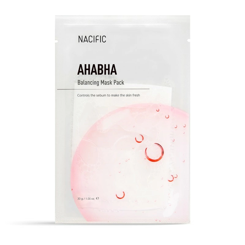 Nacific Маска для лица на тканевой основе Aha Bha Balancing Mask Pack, 30 гр.