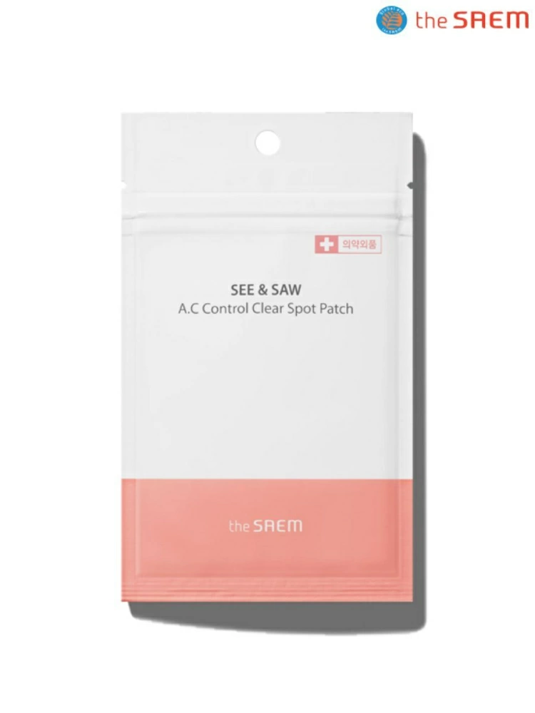 The Saem Набор патчей See & Saw AC Control Clear Spot Patch, 24 шт.