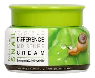 FarmStay Увлажняющий крем для лица Visible Differerce Moisture Cream Snail с муцином улитки, 100 гр.