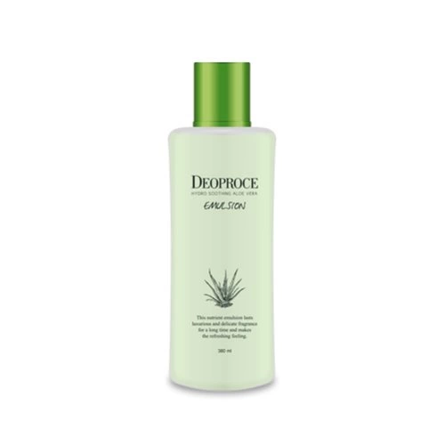 Deoproce Эмульсия для лица Hydro Soothing Aloe Vera Emulsion с экстрактом алоэ, 380 мл.