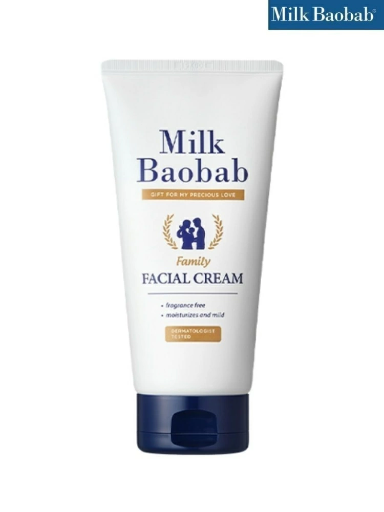 MilkBaobab Крем для лица Family Facial Cream, 160 гр.