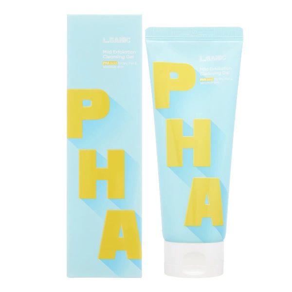 L.Sanic Mild PHA Acid Exfoliation Cleansing Gel Мягкий отшелушивающий гель для умывания с PHA-кислотами