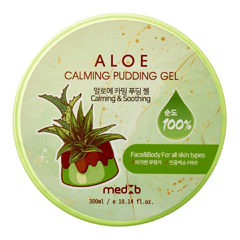 MEDB Aloe Calming Pudding Gel Успокаивающий гель для тела с экстрактом алоэ