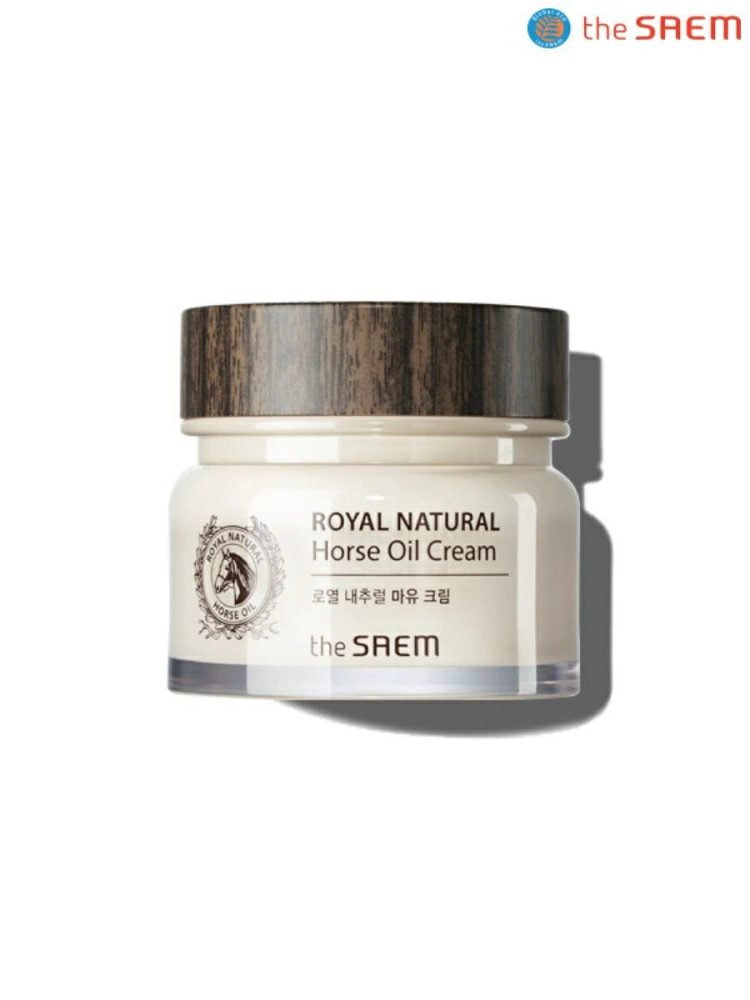 The Saem Крем для лица Royal Natural Horse Oil Cream, 80 мл.