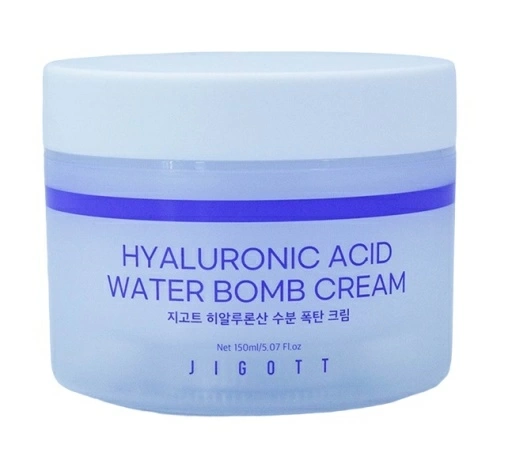 Jigott Hyaluronic Acid Water Bomb Cream Крем для лица с гиалуроновой кислотой 150мл