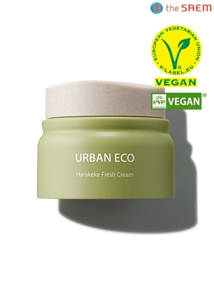 The Saem Освежающий крем для лица Urban Eco Harakeke Fresh Cream, 50 мл.