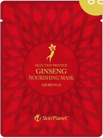 Тканевая маска для лица Mijin Skin Planet Ginseng Nourishing Mask с женьшенем, 25 гр.