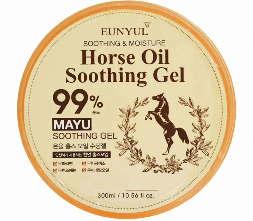 EUNYUL Успокаивающий гель с лошадиным маслом Horse Oil Soothing Gel, 300 мл.
