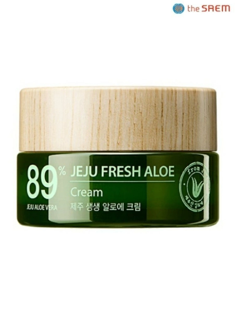 The Saem Крем для лица Jeju Fresh Aloe Cream, 50 мл.