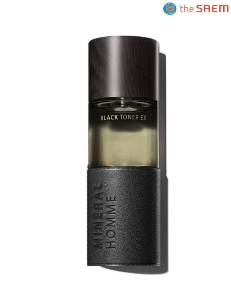 The Saem Тонер Mineral Homme Black Toner EX, 130 мл.