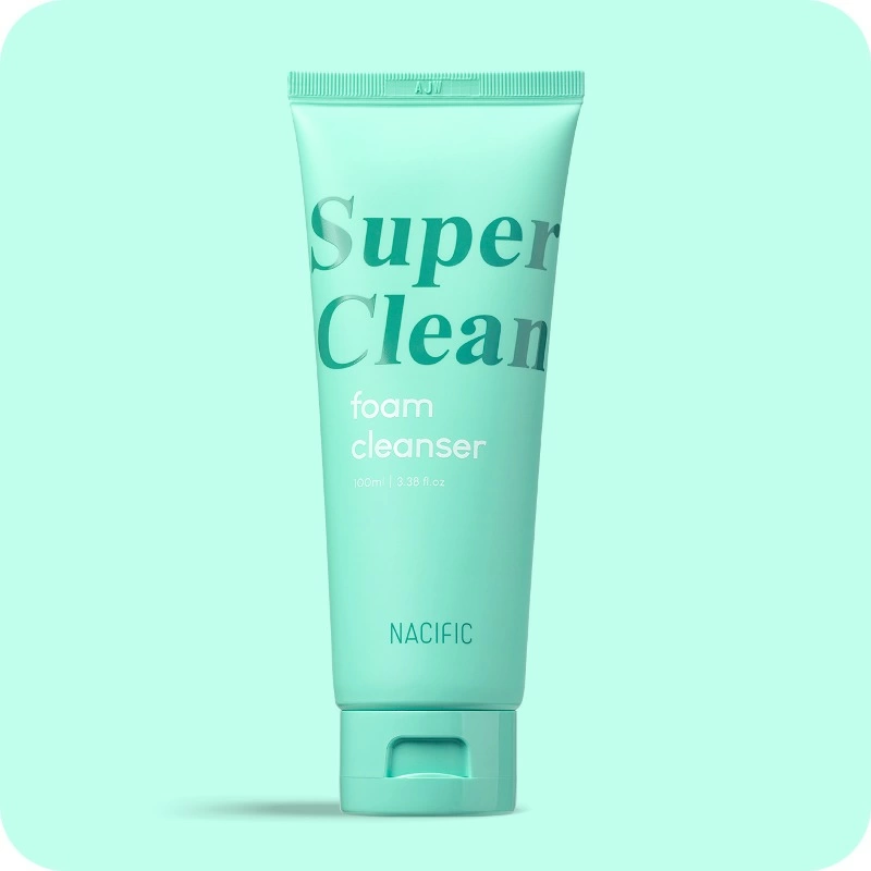 Nacific Foam Пенка для лица для глубокого очищения Super Clean Foam Cleanser 100 мл.