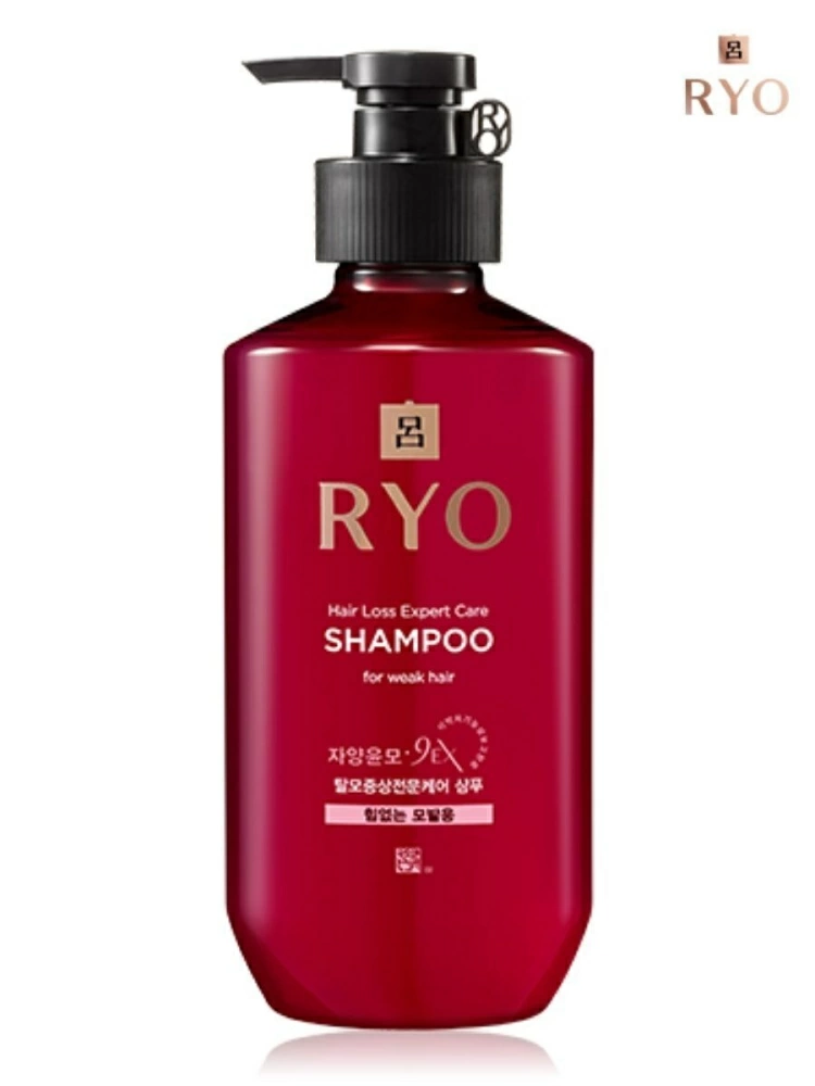 RYO Шампунь для слабых и поврежденных волос Hair Loss Expert Care Shampoo For Weak Hair, 400 мл.