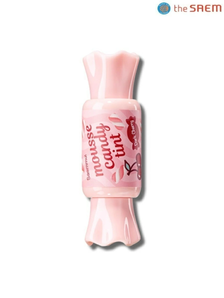 The Saem Тинт-мусс для губ Saemmul Mousse Candy Tint Dark Cherry Mousse, 8 гр.