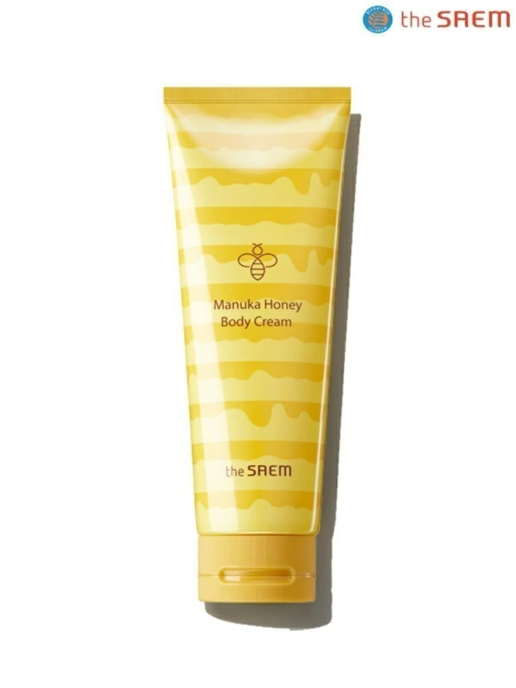 The Saem Крем для тела Care Plus Manuka Honey Body Cream с экстрактом меда, 230 мл.