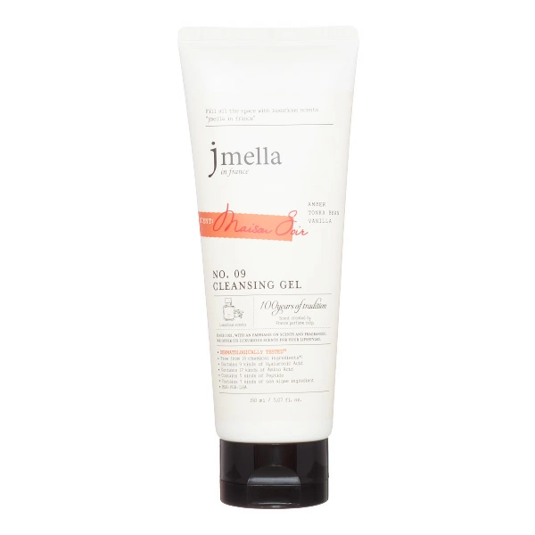 Jmella IN FRANCE MAISON SOIR CLEANSING GEL Пенка для умывания "Амбра, бобы Тонка, ваниль"