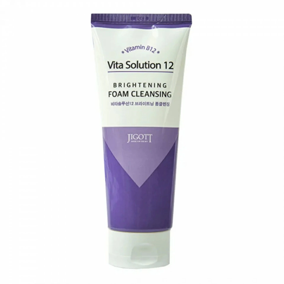 Jigott Vita Solution 12 Brightening Foam Cleansing Пенка для умывания