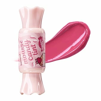 The Saem Тинт-мусс для губ Saemmul Mousse Candy Tint Strawberry Cheese Mousse, 8 гр.