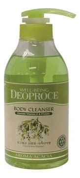 Deoproce Гель для душа well-being aroma body cleanser acacia, акация, 1 л.